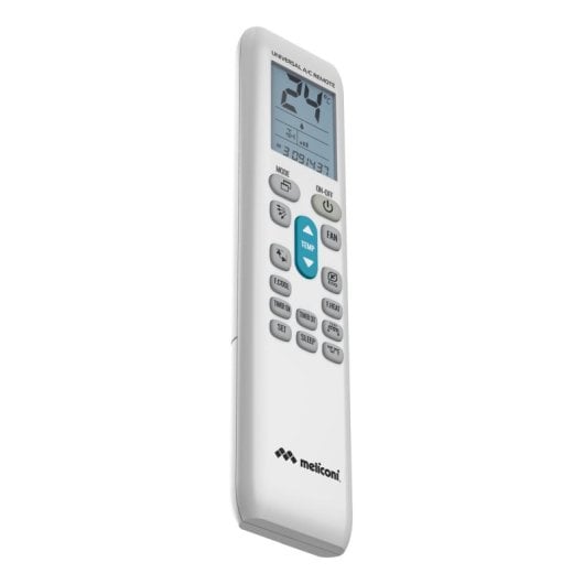 Fernbedienung Meliconi 802103 Universal LCD-Display für Klimaanlagen Weiß