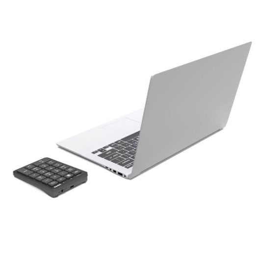 Teclado numérico Port Designs 900802 Bluetooth recarregável compatível Windows e Mac