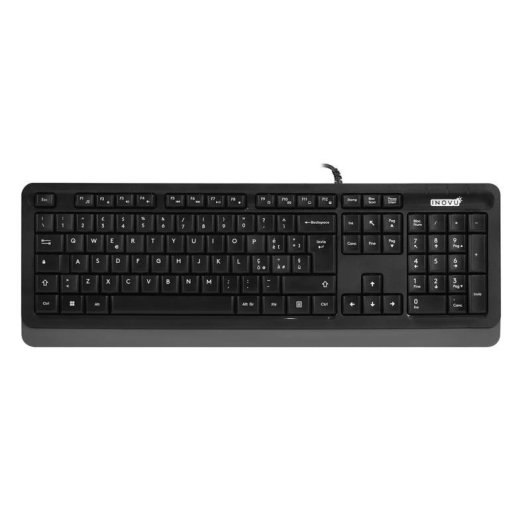 Clavier INOVU BW10 filaire Layout QWERTY Italien avec pavé numérique