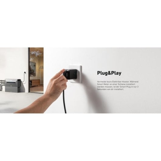 Intelligente Steckdose Anker A17X8311 Bluetooth Wi-Fi App-Verbrauchsstatistiken