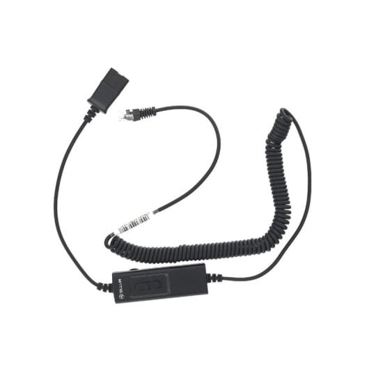 Cable adaptador Tellur TLL416004 QD a RJ11 negro 2,95 m interruptor universal