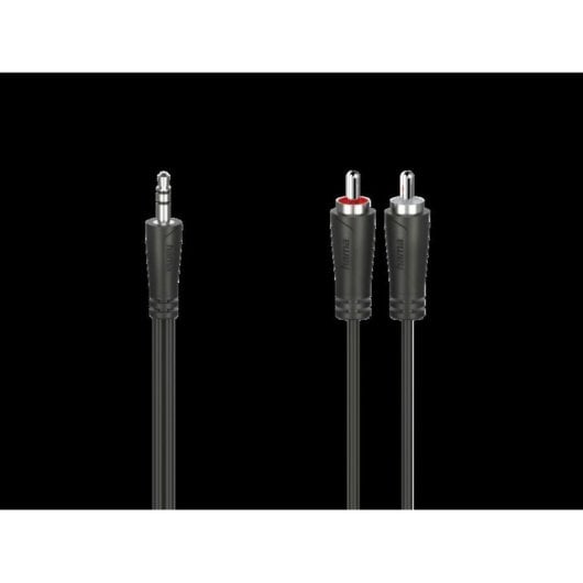 Câble audio Hama 00200720 3,5 mm vers 2 x RCA 1,5 m Noir