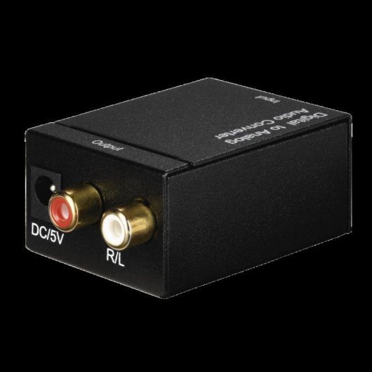 Conversor de Áudio Hama AC80 Analógico Preto 0.15 kg