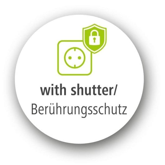 Steckdosenadapter Hama World to Europe USB 1 Steckplatz Universal mit USB-Ladeanschluss