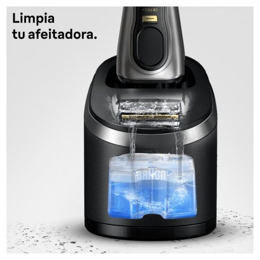 Afeitadora Braun Series 9 Pro+ 9675cc Wet&Dry PowerCase Centro Limpieza