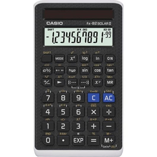 Calculadora CASIO FX-82Solar II Científica Solar 144 Funções Ecrã 10 Dígitos