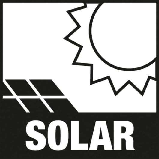 Taschenrechner Genie 540 10-stellig Schrägdisplay Solar Batterie Grau