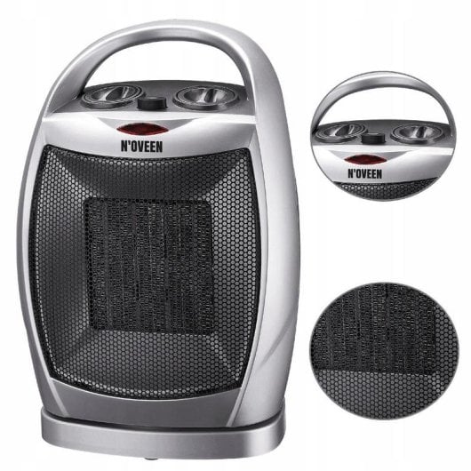 Keramikheizgerät Noveen PTC09 1500W Tragbar Grau