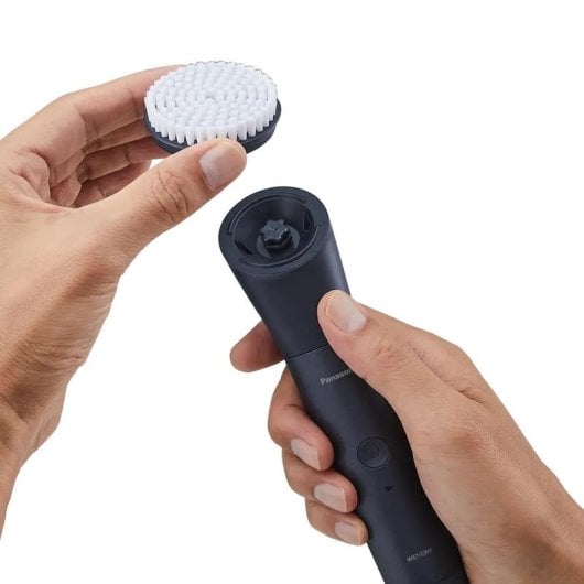 Gesichtsreiniger Panasonic ER-CFB1 Vibrationssystem Wasserdicht 3 Bürsten Blau