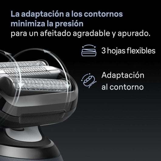 Tête de rasage Braun 64B Noir Acier inoxydable Séries 6 60 61 62