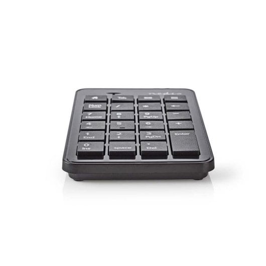Teclado numérico NEDIS KBNM100BK USB compacto color negro para Windows
