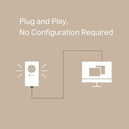 Adattatore Powerline TP-Link TL-PA7017PKIT(FR) 1000 Mbps 1x Gigabit Ethernet Passante