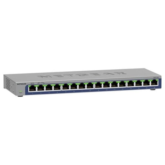 Switch Netgear GS116 16 ports Gigabit Ethernet non manageable compact