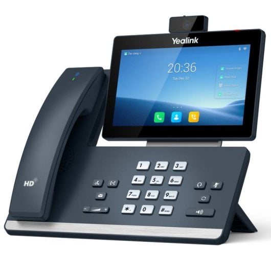 Telefone IP Yealink SIP-T58W Pro com Câmara LCD 7" Wi-Fi Bluetooth PoE