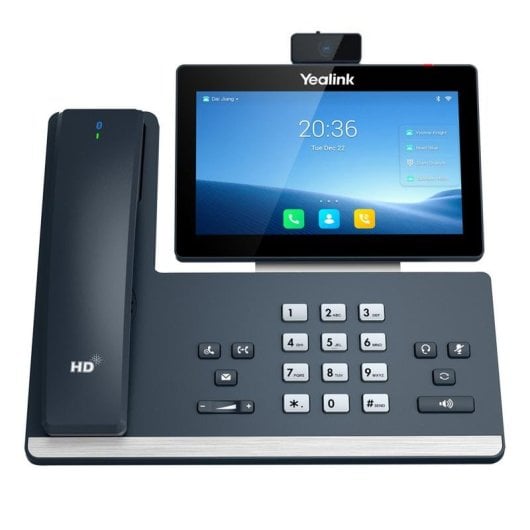 Telefone IP Yealink SIP-T58W Pro com Câmara LCD 7" Wi-Fi Bluetooth PoE