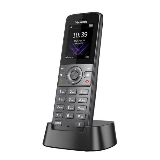 IP-Telefon Yealink W73H Schwarz Drahtlos TFT-Display 2 Leitungen DECT