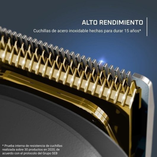 Tondeuse Multifonction Rowenta Selectium TN9444 sans Fil 120min 9 Sabots Wet&Dry