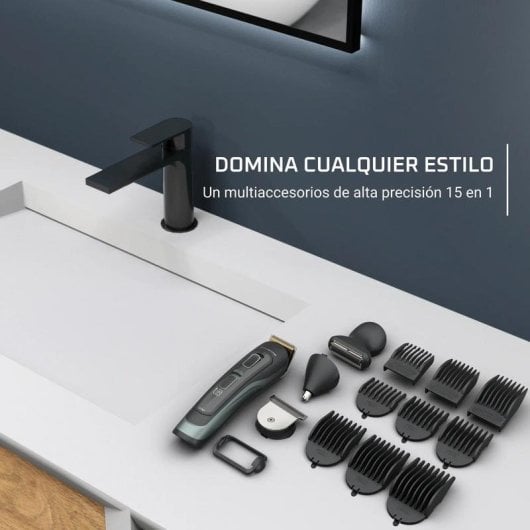 Bartschneider Rowenta Selectium TN9444E0 15-in-1 Titan-Klingen 120 min Akku Nass-Trocken