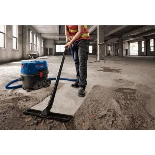 Industriestaubsauger mit Beutel Bosch GAS 12-25 PL 1,25 kW Mit Kabel Blau Schwarz