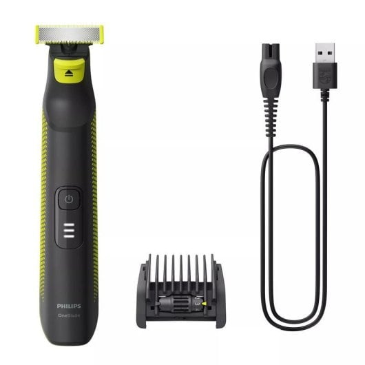 Rasoir Philips OneBlade Pro QP6506/15 étanche 90min batterie affichage LED