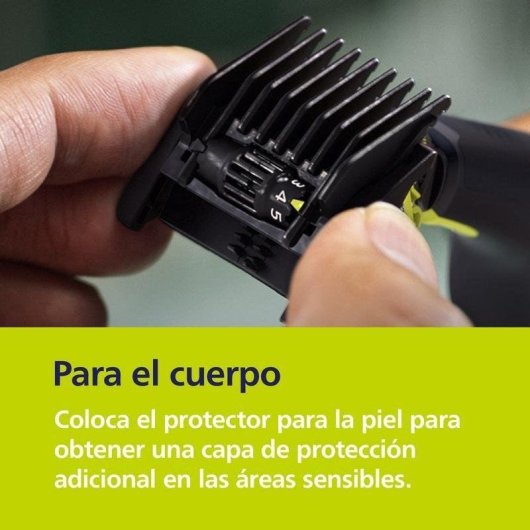 Elektrorasierer Philips OneBlade Pro QP6506/15 Kabellos 90min Nass- und Trockenrasur 5 Aufsätze