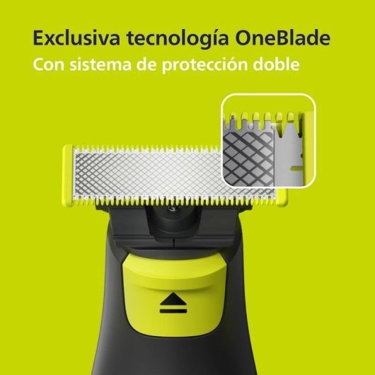 Elektrorasierer Philips OneBlade Pro QP6506/15 Kabellos 90min Nass- und Trockenrasur 5 Aufsätze