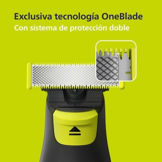 Rasoir Philips OneBlade Pro QP6506/15 étanche 90min batterie affichage LED