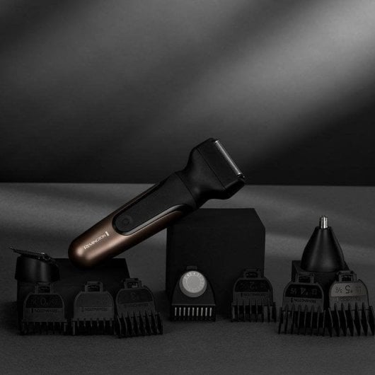 Tondeuse Corps Remington 43321560100 Sans Fil 60min Sec et Mouillé 8 Réglages Charge Rapide