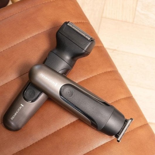 Tondeuse Corps Remington 43321560100 Sans Fil 60min Sec et Mouillé 8 Réglages Charge Rapide