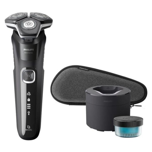 Rasoir Visage Philips Series 5000 S5898/50 Sans Fil 60 min Sec et Humide 3 Lames