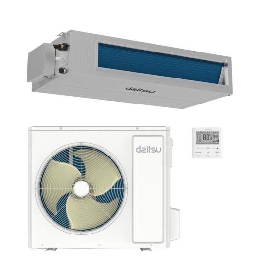 Climatiseur Gainable Daitsu Atlas II 3NDA04515 7.309 Frigories A++ Pompe à Chaleur WiFi