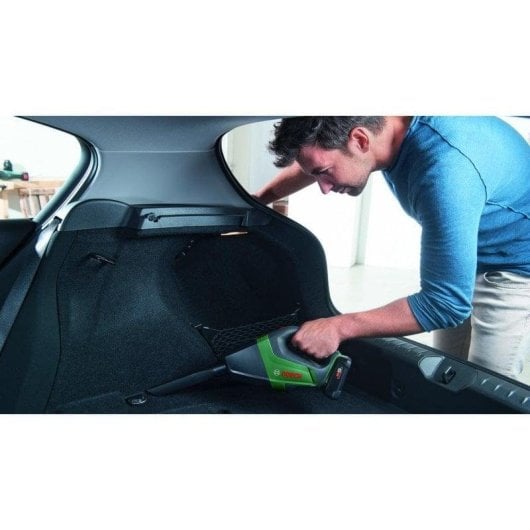 Aspirador de Mão sem Fios Bosch Universal Vac 18 18W 20min Depósito 0,5L Acessórios