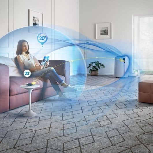 Aire Acondicionado Portátil DeLonghi PACEL112CSTWIFI 2.900 Frigorias A+ WiFi Mando Distância