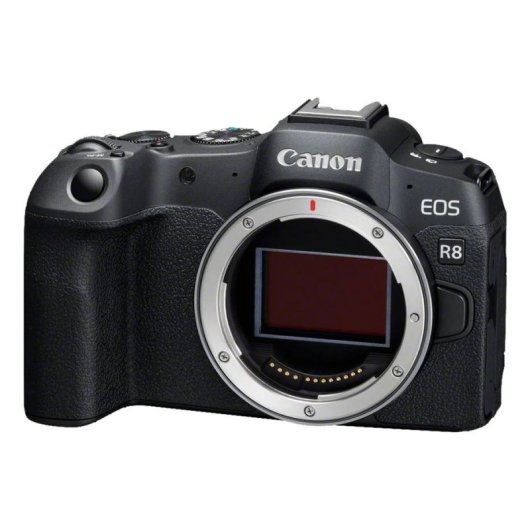 Câmara Mirrorless Canon EOS R8 24.2MP 6000x4000mm Sensor Full-Frame 24-105mm WiFi Bluetooth