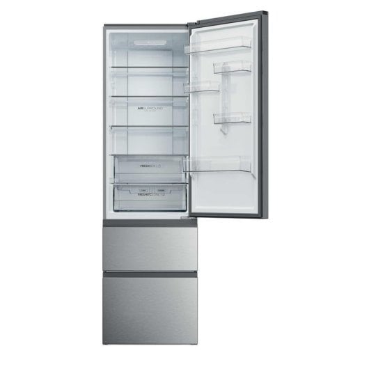 Réfrigérateur combiné Haier HTR3620CNMG No Frost 205 cm 414 L C Argent