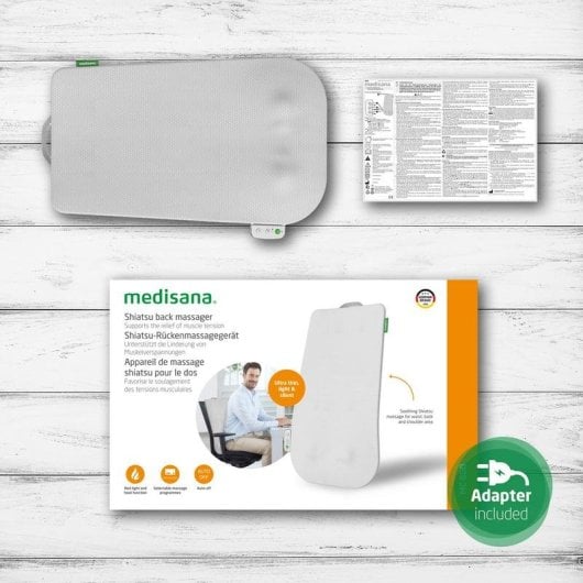 Masseur Medisana MC 600 Shiatsu Dos Blanc 24 W Câble 1,8 m