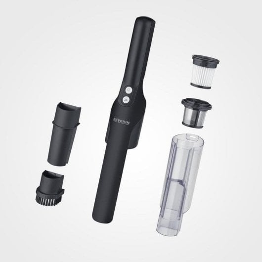 Aspirador de Mão Sem Fio Severin HV 9589 120W 30min Filtro HEPA Acessórios Compacto