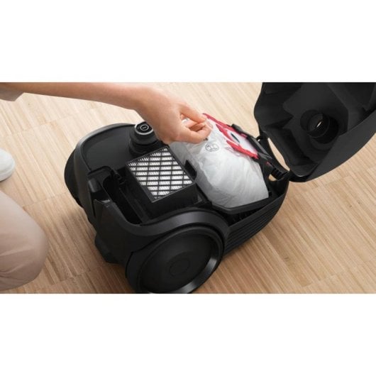 Aspirapolvere Con Sacco Bosch BGLS2BA1H 0,6kW Con Cavo Nero