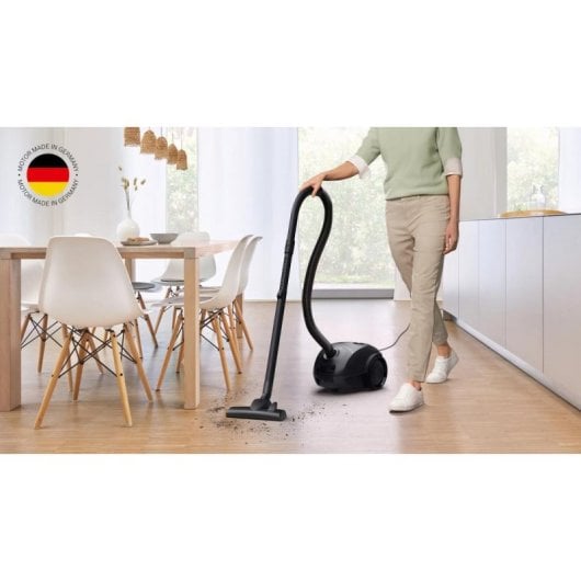 Aspirapolvere Con Sacco Bosch BGLS2BA1H 0,6kW Con Cavo Nero