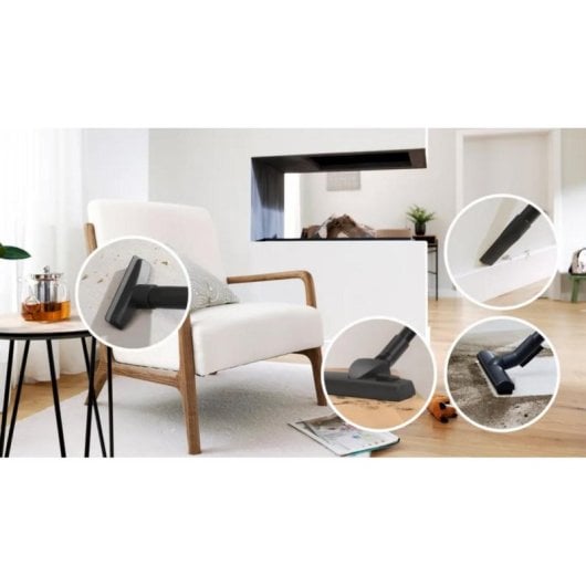 Aspirapolvere Con Sacco Bosch BGLS2BA1H 0,6kW Con Cavo Nero