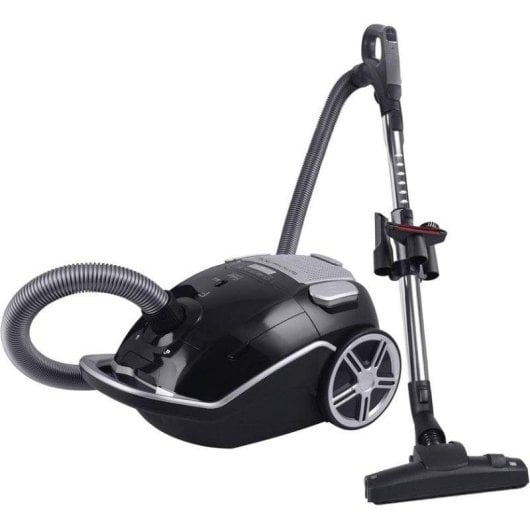 Staubsauger mit Beutel Fakir TS 790 800W HEPA 14 3L für Allergiker Schwarz