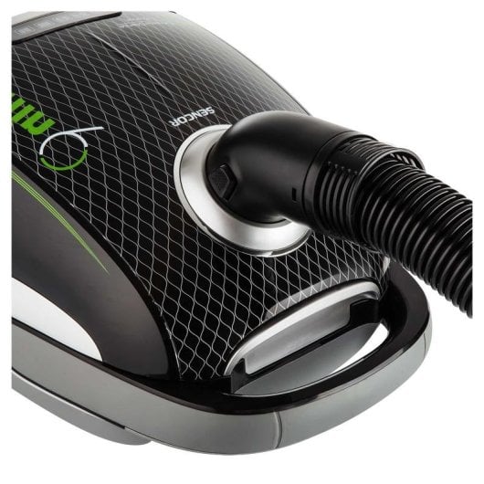 Aspirateur Avec Sac Sencor SVC 9000BK 0,8kW Avec Fil Noir Vert Argent