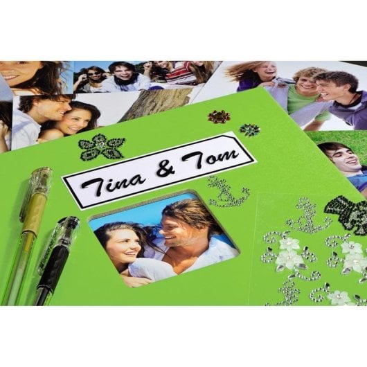 Álbum de Fotos HAMA AKLBB1616663786 300 Fotos 5x5 cm Branco Cristal Templado