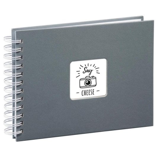 Álbum de Fotos Hama Fine Art Espiral 50 folhas 24x17 cm Cinzento