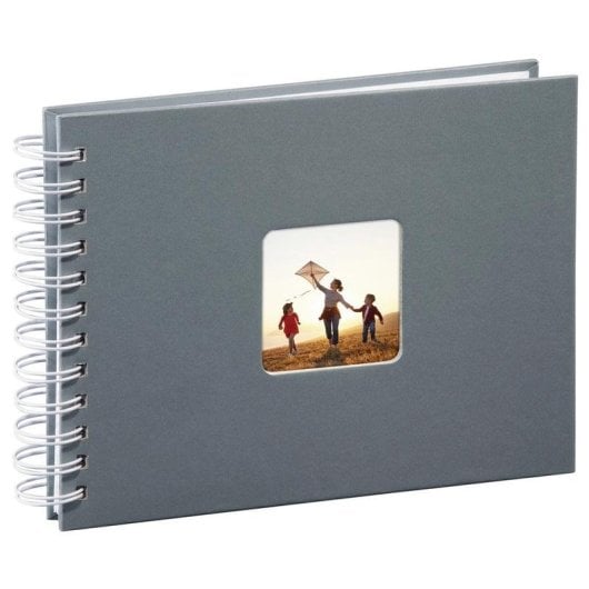 Álbum de Fotos Hama Fine Art Espiral 50 folhas 24x17 cm Cinzento