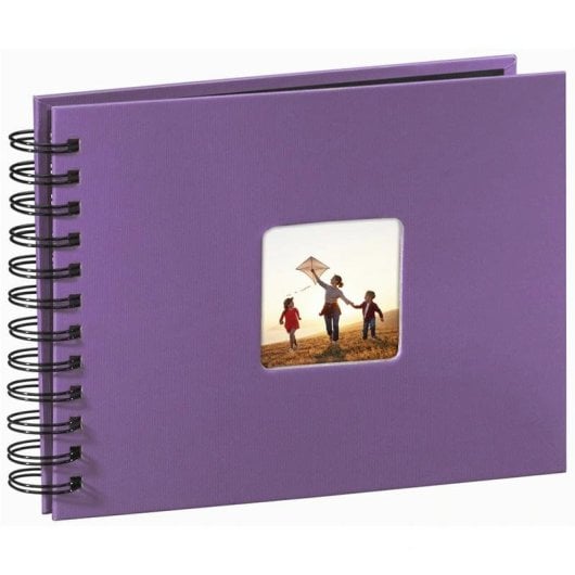 Álbum de Fotos Hama Fine Art 4007249948816 50 folhas capa violeta 10x15 cm