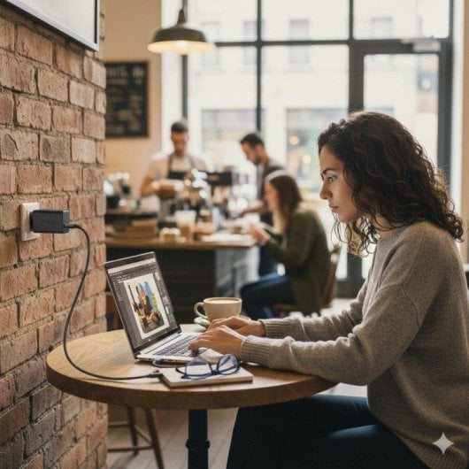 Carregador NGS BUD65W-L GaN 65W USB-C Cabo 1,5 m Adaptadores Lenovo