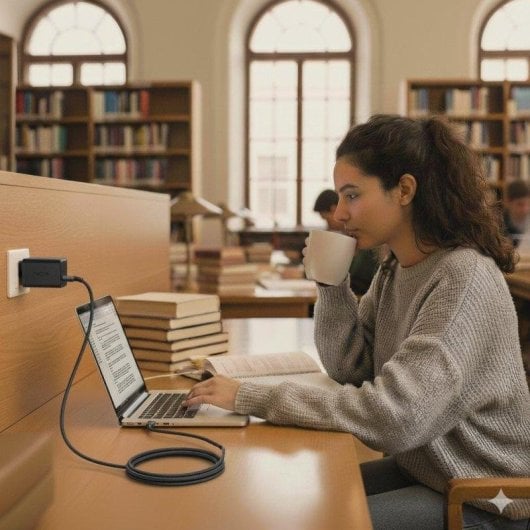 Caricabatterie NGS BUD 65W-AS GaN USB-C con Cavo 1,5 m e 8 Connettori ASUS