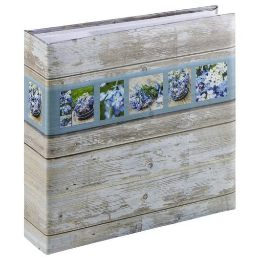 Álbum de Fotografias HAMA Rustico 10x15cm 100 páginas Azul Branco
