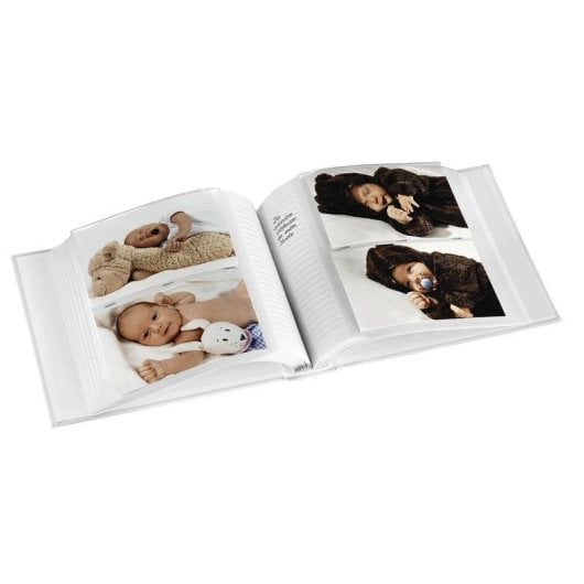 Álbum de Fotos HAMA Bernd 100 Páginas 10x15 cm Tecido Castanho